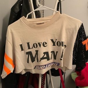 LF BUDLIGHT VINTAGE CROP TOP